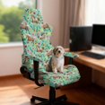 thumbnail image 4 of HELLHERO Horse Stretchable Gaming Chair Covers Slipcover Set for Shop Office, Armrest Protection Anti-Scratch Protection 4 Pack Gaming Chair Seat Cover with Armchair Slipcovers, 4 of 10