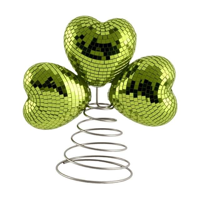 Adorno Para árbol De Navidad Con Forma De Trébol, Ideal Para Decorar La Parte Superior Del árbol De Navidad En Interiores.