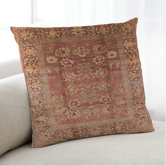 Ahgly Company Indoor Square Mid-Century Modern Throw Pillow, 18 inch by 18 inch