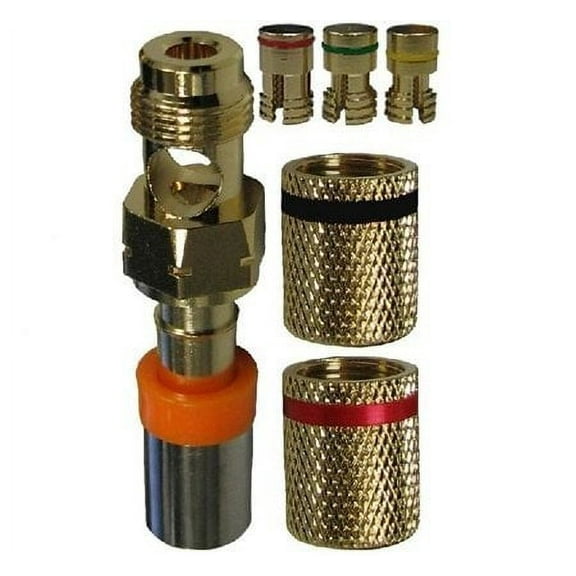 Belden RGSBPOST Binding Post Compression Conector Set (1-Red / 1-Black) Fits 12, 14, and 16 AWG Cable - RGSBPOST