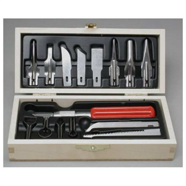  X-Acto - X5087 X-ACTO Hobbytool Set, Deluxe 30 Piece Set, Great  for Arts and Crafts, including Pumpkin Carving Silver : Arts, Crafts &  Sewing