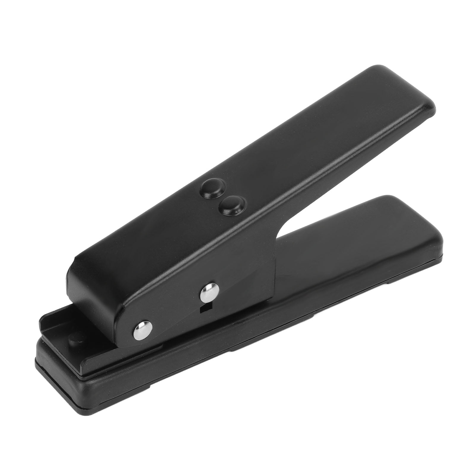 Guitar Pick Maker Black Portable Guitar Pick Punch Cutter with Pickup Strip Sheet Sand Paper for DIY