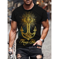 thumbnail image 3 of Camiseta informal con estampado 3D para hombre, Top cómodo de Hip Hop para entretenimiento de verano, 2024, 3 of 5
