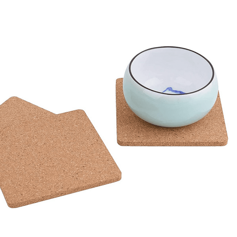 1/2 extra thick Square Cork Coasters