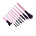 thumbnail image 1 of Maytalsory 9pcs Makeup Brushes Profesonal Cosmetic Make Up Brush Set Pink+ Black, 1 of 5