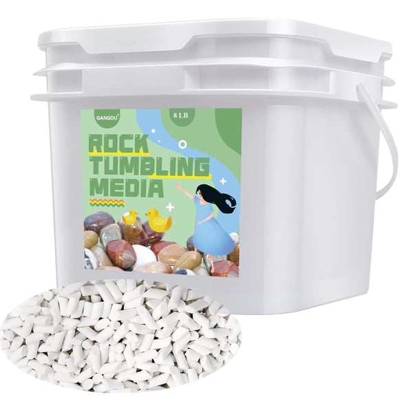 Material de relleno cerámico Rock Tumbling, 3,6 kg, para todos los vasos