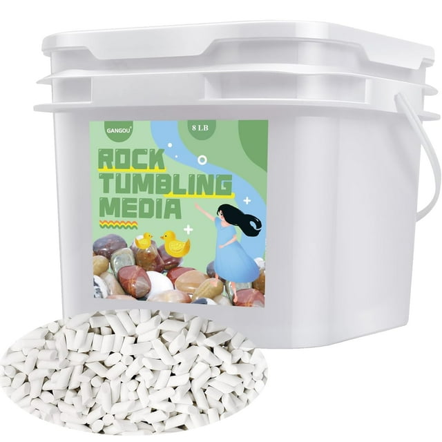 Material de relleno cerámico Rock Tumbling, 3,6 kg, para todos los vasos