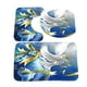 thumbnail image 2 of Fiudx Liquidación de ahorros de invierno Juego de 3 alfombrillas antideslizantes para baño, cortina de ducha navideña, 2 of 3
