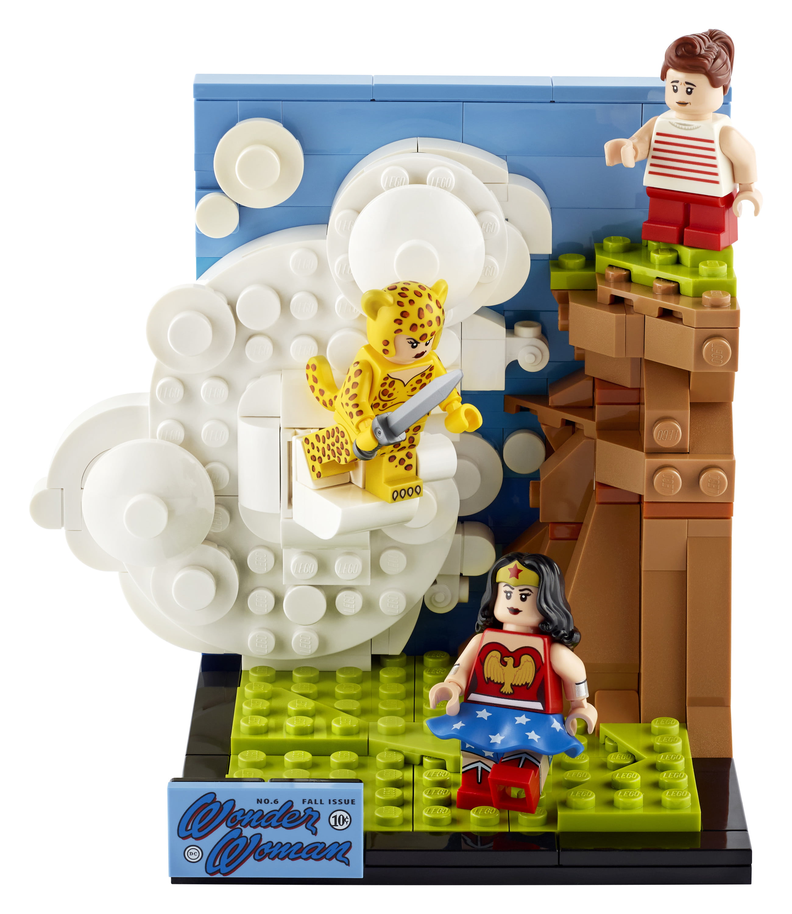Smuk Forbipasserende Abundantly LEGO DC Wonder Woman 77906 Building Toy; Model Featuring Wonder Woman,  Cheetah and Etta Candy (255 Pieces) - Walmart.com