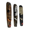 thumbnail image 2 of Set Of 3 African Wildlife Wooden Wall Masks, 2 of 5