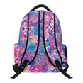 thumbnail image 2 of Chririnla Gradient Color Leopard Print School Bag with Lightweight, traspirante Multi-Pocket 17 Inch Kids Backpack for Camping Elementary, 2 of 10