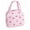 C, variant on Reusable Quilted Lunch Bag for Women Floral Print Large Capacity Tote Bag Zipper Cooler Handbag for Work, Picnic, Travel