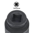 thumbnail image 4 of Unique Bargains 3/8' Drive by 20mm 6-Point Impact Shallow Socket, CR-MO Standard Metric Sizes, 4 of 5