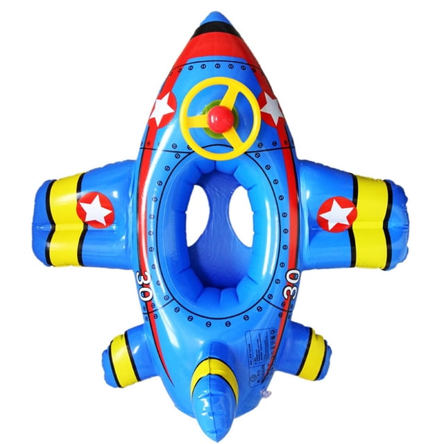 Asiento flotante para nadar, barco, piscina, anillo, avión para niños pequeños