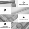 thumbnail image 5 of Grey Black Ombre Outdoor Rug for Patio/Deck/Porch, Non-Slip Large Area Rug 4 x 6 Ft, Vintage Shabby Gray Abstract Art Indoor Outdoor Rugs Washable Area Rugs, Reversible Camping Rug Carpet Runner, 5 of 8