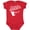 Red, variant on Inktastic Someone in Minnesota Loves Me Boys or Girls Baby Bodysuit