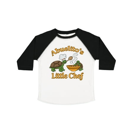 

Inktastic Abuelito s Little Chef with Cute Turtles Gift Toddler Boy or Toddler Girl T-Shirt