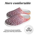 thumbnail image 6 of Haiem Leopard Skins And Heads Print Women's Fuzzy Memory Foam House Slipper Cozy Home Footwear Non-slip Winter Slippers-40/41, 6 of 7