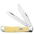 thumbnail image 2 of Case XX WR Pocket Knife Yellow Synthetic Trapper High Carbon Steel Blades Item #161 - (3254 CS) - Length Closed: 4 1/8 Inches, 2 of 5