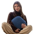 thumbnail image 1 of Quiet Mind The Original Weighted Pillow for Adults - (Medium, Blueberry, 9 lbs) - Weighted Body Pillow - Versatile Cooling Body Pillow w/Stress Relief - Compact Hug Pillow for Adults, 1 of 4