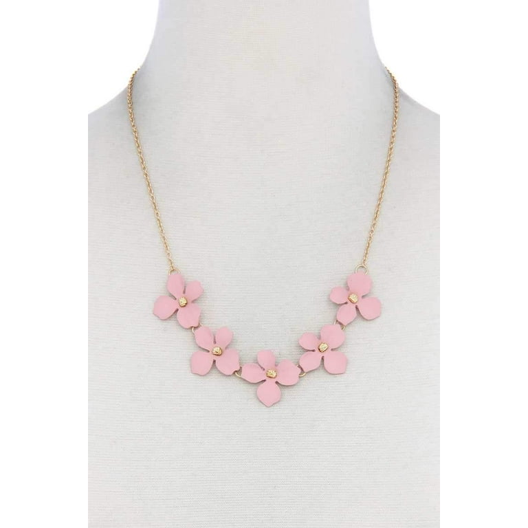 Flower Necklace Green - Walmart.com