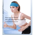 thumbnail image 4 of Sports Headband for Men and Women, 3 Pieces Sweatband Headband Men and Women, Sweat-Absorbing Headbands, 4 of 5