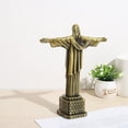thumbnail image 3 of Esaierr Metal Crafts Brazil Jesus Model Ornament Desktop Ornament Travel Souvenir7.1*2inch, 3 of 5