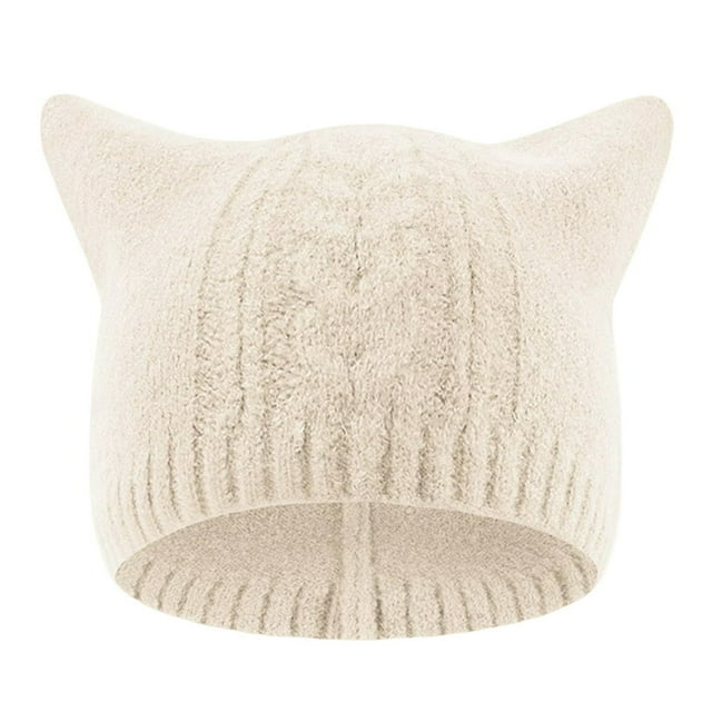 Plush Balls Ears Decor Fleece Lining Solid Color Ear Protection Baby Beanie Winter Infant Cartoon Shape Bucket Hat Scarf Cap