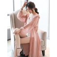 thumbnail image 4 of Cárdigan de chal liso de verano con capucha, camisas de playa, cárdigan de manga larga de gran tamaño para mujer, blusas sueltas con protección solar tipo vendaje, 4 of 5