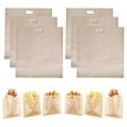 thumbnail image 1 of 6 reusable pouches of grilled noodles for grilled cheese sandwiches - non-sticky, 1 of 5