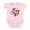 Petal Pink, variant on CafePress - JAZZ Infant Bodysuit - Baby Light Bodysuit, Size Newborn - 24 Months