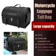 thumbnail image 3 of Motorcycle Travel Luggage Bag, 29.5L Universal Motorcycle Tail Bag with Combination Lock, Water Resistant Quick Release Waterproof Rear Rack Trunk  for Scooters Electric Vehicles, 3 of 7