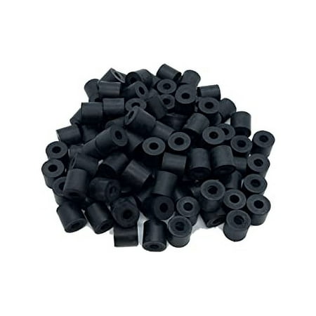 

Spacers Kydex Chicago Screws 1/2 Inch OD X 3/16 Inch ID (100 Qty) Rubber Washers Flat Washers Rubber Spacer (1/2 (0.50) Inch)
