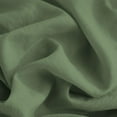 thumbnail image 6 of D.N.G. BEDDINGS Luxurious 1 Piece Double Ruffle Duvet Cover With Zipper Closure, 100% Egyptian Cotton, 800 Thread Cotton Super King Size Moss Solid, 6 of 6
