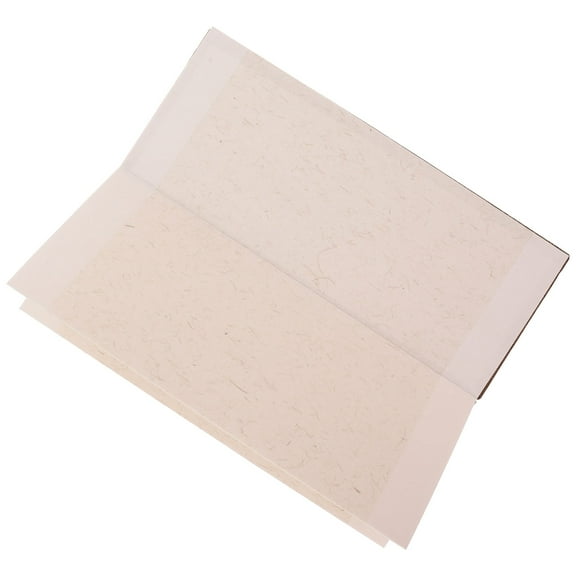 DINHEAROM Chinese Rice Paper Calligraphy Book Brown 1Pack For Collectors