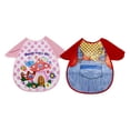 thumbnail image 1 of 2 baberos de viaje de manga corta lavables ños de 1 a 3 años Sunnimix babero bata, 1 of 7