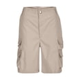 thumbnail image 5 of Cargo Shorts for Men Summer Casual Breathable Straight Leg Loose Fit Bermuda Work Shorts with Pockets, 5 of 5