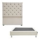 thumbnail image 1 of Box Base Cama Queen Size + Cabecera Capri Beige, 1 of 8