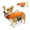 Orange, variant on Dog Life Jacket, Dog Inflatable Lifesaver Swimsuit with Flotation & Rescue Handle, Dog Shark Life Jackets for Boating Surfing Swimming Safety, Float Vest for Small Medium Large Dog Orange M
