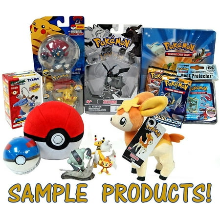 Pokemon MYSTERY GIFT BOX [Random Goodies (Over $50 (Best Gifts For Dads Over 50)
