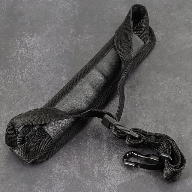 PENIKOKO Black Saxophone Strap with Soft Lint Padding Adjustable for Alto Tenor Baritone Soprano Sax