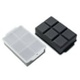 thumbnail image 7 of Tunhigl Silicone Ice Cube Mold with Lid - 6 Large Compartment Whiskey Ice Tray for Perfect Cocktails & Drinks - Easy Demolding & Space-Saving Design Black, 7 of 7