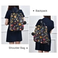 thumbnail image 4 of FORMRS Women's Travel Backpack Purse Anti-Theft Hidden Pockets Casual Shoulder Bag, Small Space Pattern, 4 of 7