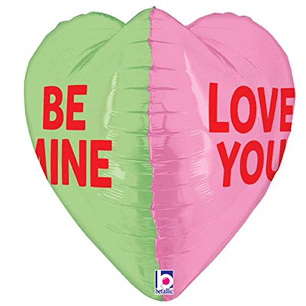Valentine's Day Balloons (Conversation Heart Dimensional Balloon