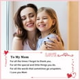thumbnail image 3 of APSVO Birthday Christmas Jewelry Gifts for Mom Mother Stocking Stuffers MAMA 925 Silver Plated Love Heart Necklace CZ Hypoallergenic Pendant Chain, 3 of 5