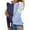 Navy, variant on ATOYSOY Women's Loose Cold Shoulder Tops Fashion Crew Neck Sweatshirts Outwear Color Block Pullover Casual Shirts Lace Crochet Long Sleeve Tees Fall Winter Black L