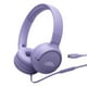 thumbnail image 1 of Auriculares JBL Tune 520C USB-C con cable, audio de alta resolución para supraaurales, color morado, 1 of 9
