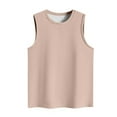 thumbnail image 4 of aidice Cotton Tanks for Women Sleeveless Crew Neck Breathable Loose Basic Tanks Summer Trendy Women's Tops, 4 of 4
