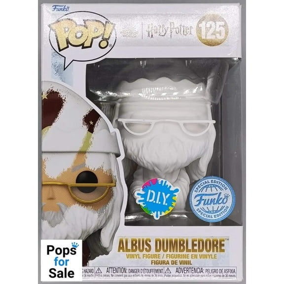 125 Albus Dumbledore (Holiday DIY) - Harry Potter - Brand New Funko POP in Protector