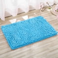thumbnail image 6 of Lake Blue Bathroom Carpet Absorbent Bathroom Mat Soft And Comfortable Furry Durable Thickened Bathroom Carpet Machine Washable Reusable Polyester Carpet,As Shows B,Polyester, 6 of 9